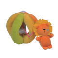 Factory Supply Baby Stuffed Peluche Rattle Toy
